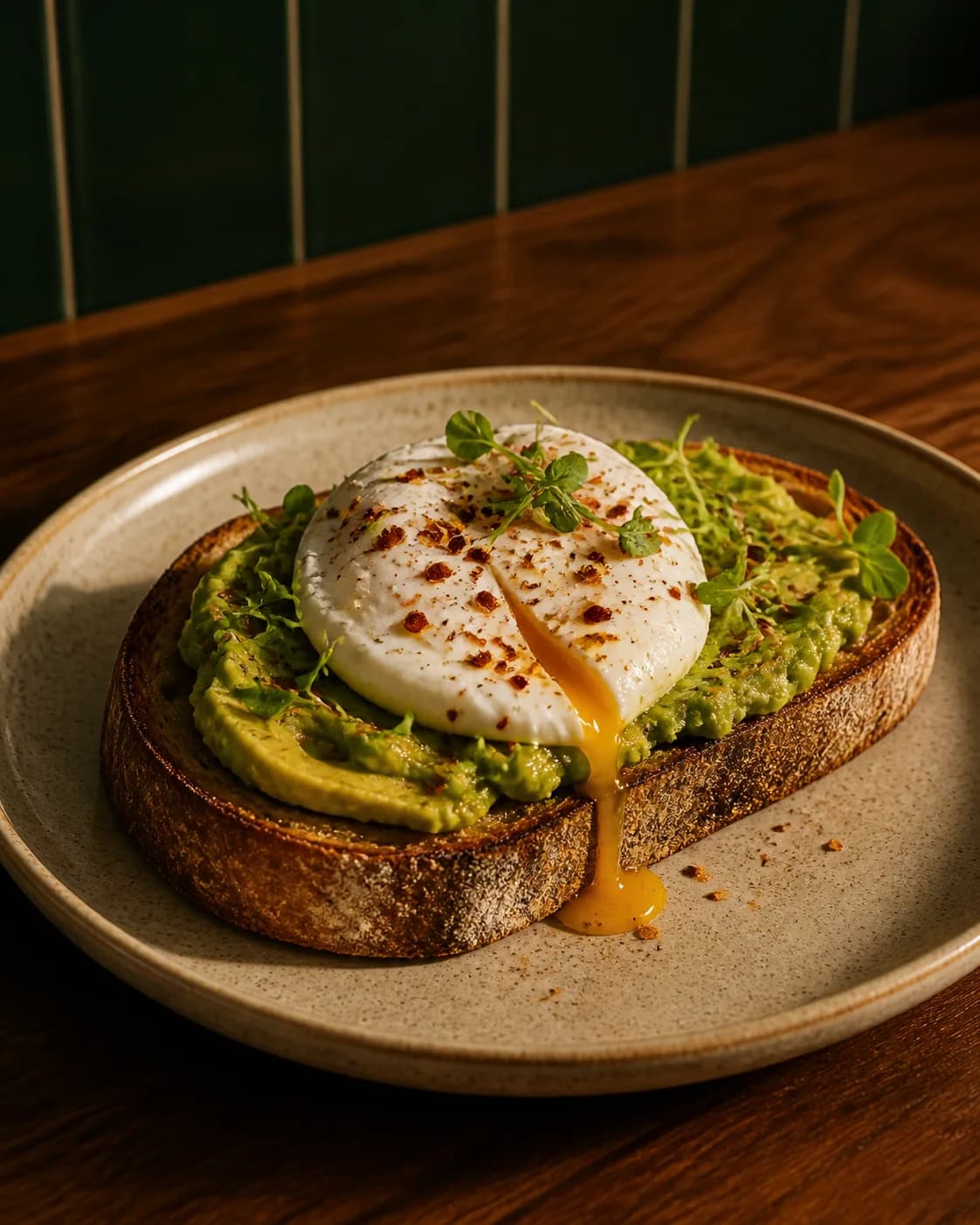 Tostado de palta